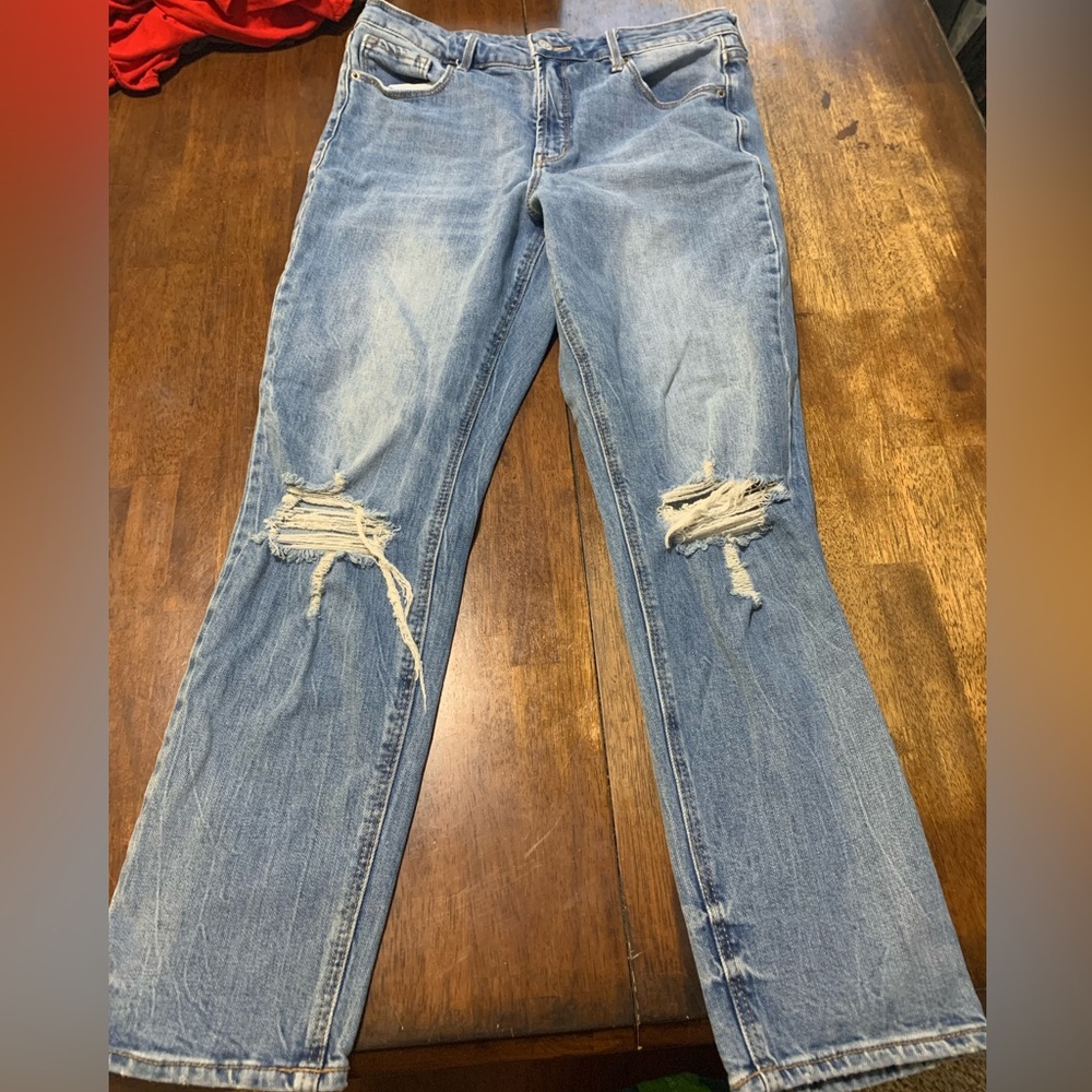 Old Navy power straight jeans